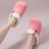 Fashion Comwarm Indoor Women Warm Slippers Garden Shoes Soft Waterproof EVA Plush Slippers Female Clogs Couples Home Bedroom Fuzzy Shoes