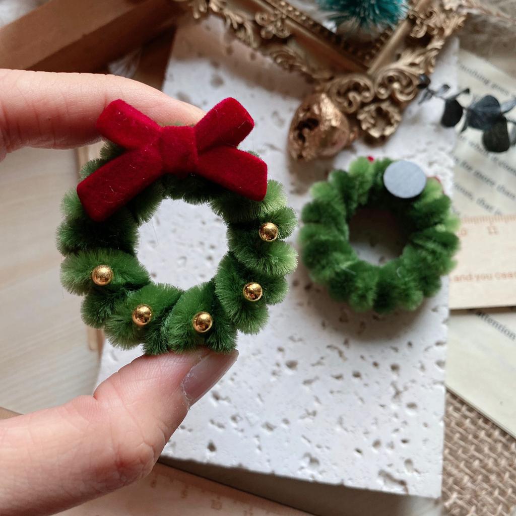 Рождественские магниты на холодильник Кавайные магниты на холодильник в виде венка Милые декоративные магниты Персонализированный магнит на холодильник Шкафчик