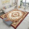 Persian 3D Flower Pattern Carpet Large Area Living Room Sofa Rug Non-slip Bedroom Decor Lounge Rug Washable Coffee Table Mat