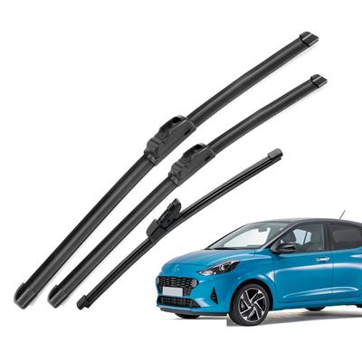 Для Hyundai i10 MK3 2020-2025 2021 2022 2023 2024 Щетки стеклоочистителя Передние и задние щетки стеклоочистителя Щетки для лобового стекла Окна 24"+16"+10
