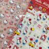 Рельефные наклейки для нейл-арта Sanrio Kitty - Милый мультяшный дизайн для DIY-декора стакана для воды