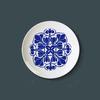 Chinese Traditional Blue and White China Painting Decorative Wall Hanging Plate Home Room Hotel Crafts Art Background Decoration