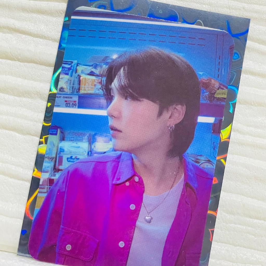 [USED] BTS SUGA Yoongi PTD Bonus Trading Card Music Korea