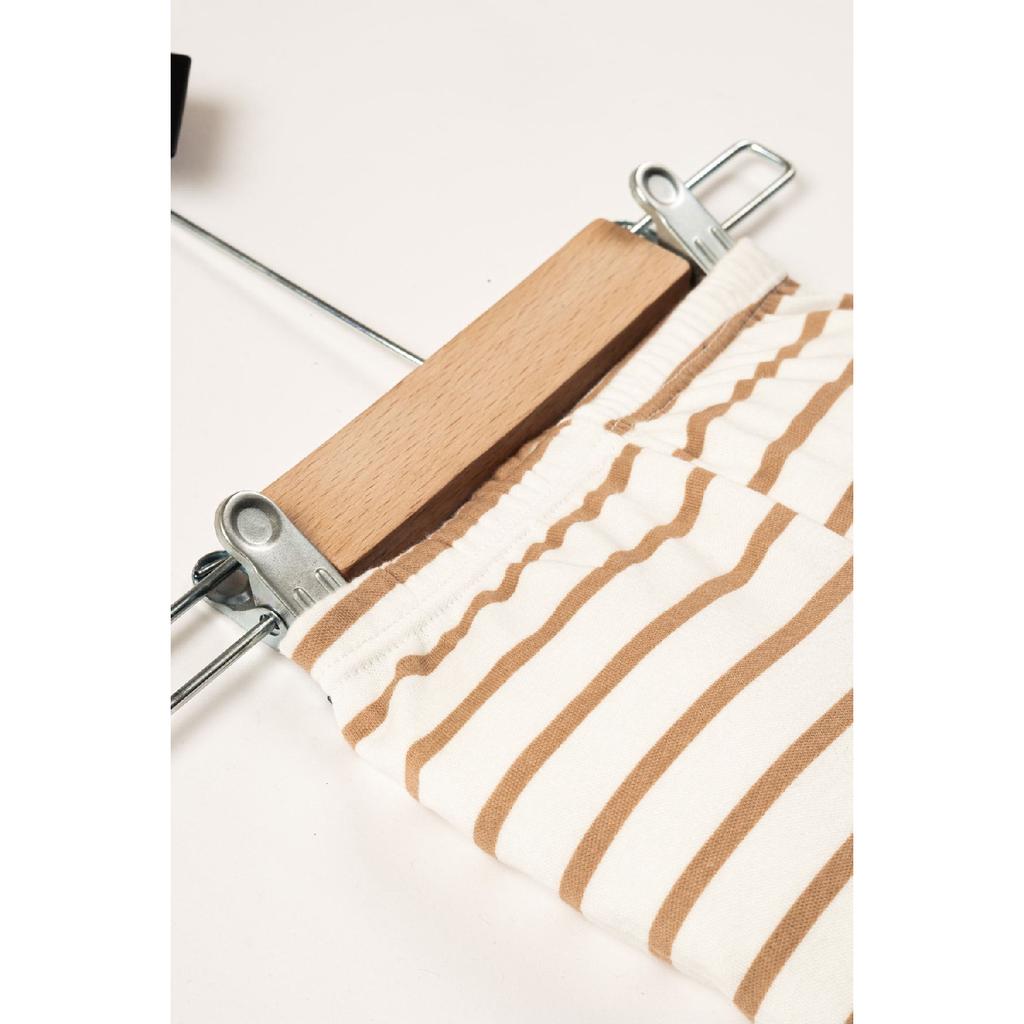 (boxed) Suzene With Teddy Bear Embroidered 100% Cotton Newborn Clothes 5-piece Hospital Bodysuit Set