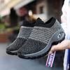 Women Casual Running Shoes Mesh Breathable Knit Sneakers Ladies Ultra Lightweight Sports Shoes Comfortable Flat Walking Athletic Shoes Plus Size