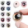 Toy Parts Accessories Stuffed Toys Eyes +Eyelash Doll Eyelash 3D Eye Accessories