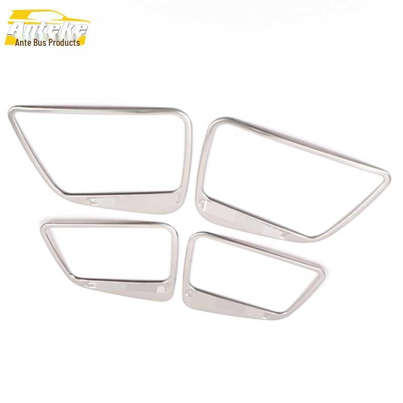 Murano Audio Speaker Stainless Steel Door Cover - Decorative Car Accessory