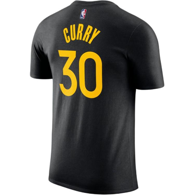 Nike NBA T Shirts Men's Black Crew Neck HQ0698-011