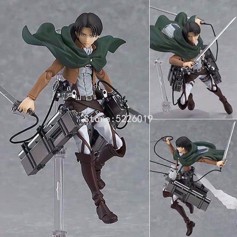 15cm Attack On Titan Anime Figure Eren Yeager Figure 203 #Mikasa Action FigureFigurine Toys