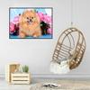 5D Diy Diamond Painting Nice Little Dog Cross Stitch Set Full Diamond Embroidery Mosaic Art Picture of Rhinestones Decor Gift