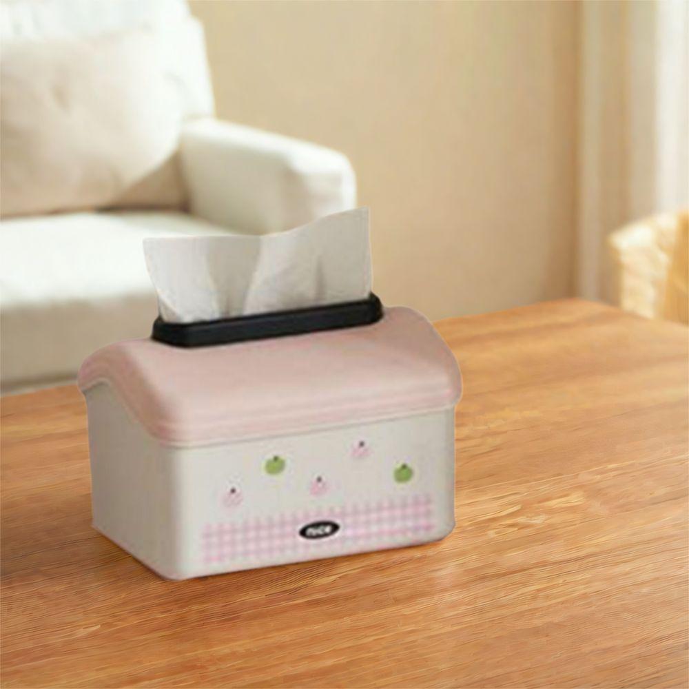 Большая вместимость мультяшная коробка для бумажных полотенец пластиковая коробка для хранения бумаги коробка для салфеток гостиная