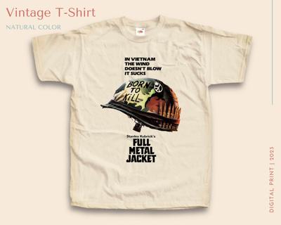 Full Metal Jacket T Shirt For Unisex Natural S5xl