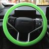 Blue Car Steering Wheel Cover: Universal RPKEY 13.5 To 15 Inches Silicone Steering Cover Compatible With Most Car Models Fit For Round D Shape