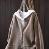 Sweaters Coat Cardigan for Women Large Size Vintage Loose Long Sleeve Knit Cardigan Sweaters Jacket