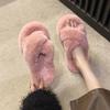 Mao Mao Slippers Women's Outer Wear 2025 New Korean Version Ins Trendy Shoes Autumn and Winter 2024 Home Cotton Slippers Spring and Summer