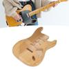 Asixxsix Unfinished Guitar Body, Walnut Wood Electric Guitar Body/Barrel Replacement Part, Unfinished Electric Guitar Body/Barrel, Blank Guitar Barrel