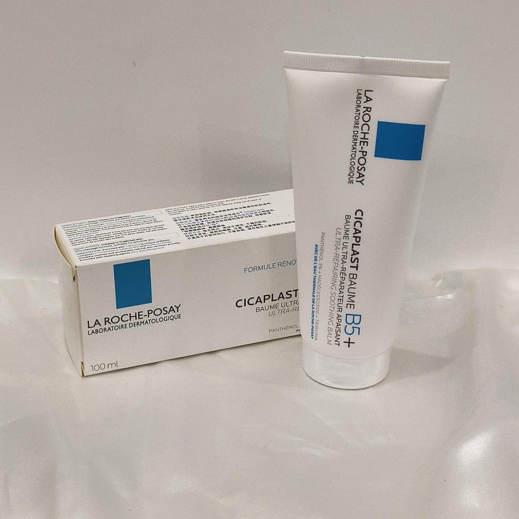 La Roche‑Posay Cicaplast Бальзам B5+ Восстанавливающий успокаивающий бальзам 40 мл, Многофункциональное увлажняющее средство для лица и тела, Новая и старая упаковка отправляются случайным образом