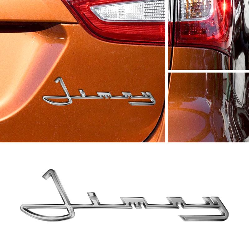 3D Хромированная Металлическая Буквенная Наклейка Стиль Автомобиля Для Jimny Эмблема Grand Vitara Sx4 Swift Кузов Задний Бампер Багажник Задняя Дверь Значок Декор