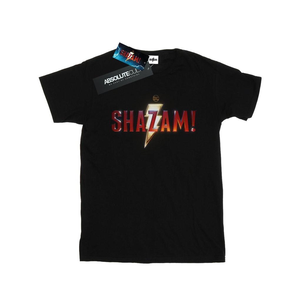 DC Comics Boys Shazam Movie Logo T-Shirt