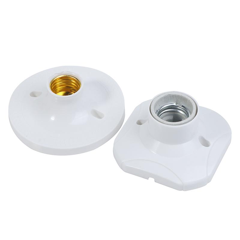 E27 Светодиодный патрон для лампочки с круглым цоколем, подвесной светильник, цоколь, промышленный потолочный настенный светильник, цоколь