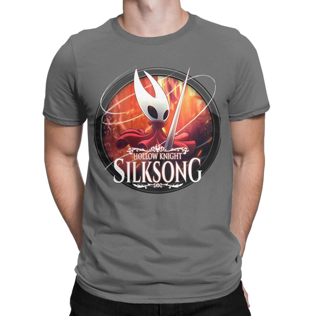 Hornet Hollow Knight Silksong Men's T Shirt Bug Warrior Funny Tees Short Sleeve O Neck T-Shirt 100% Cotton New Arrival Tops