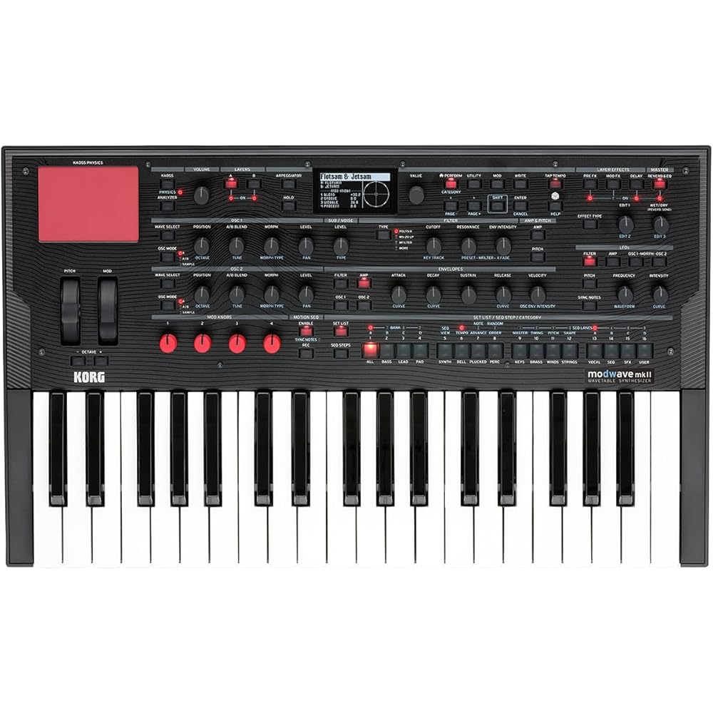 KORG KORG Wavetable Synthesizer Modwave MK II Max Stereo 60 Voices