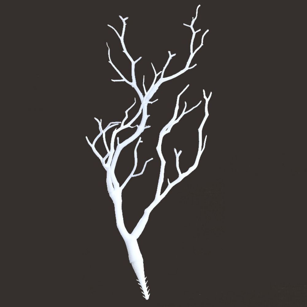 Модная пластиковая искусственная растительность Декоративная ветка фальшивого дерева в форме рога Бонсай Украшения для гостиной