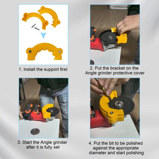 0.8/2.5/7MM угловая шлифовальная машина заточка сверл многоцелевой металлический держатель для заточки сверл портативный профессиональный шлифовальный станок шлифовальные инструменты