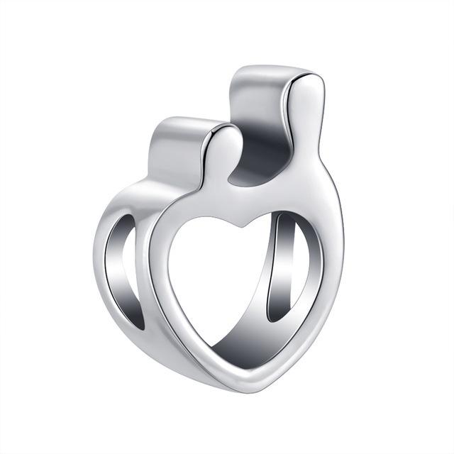 Новый Бесконечность семьи навсегда люблю тебя лучший друг Шарм DIY тонкие бусины подходят оригинальные подвески серебро 925 браслет ювелирные изделия