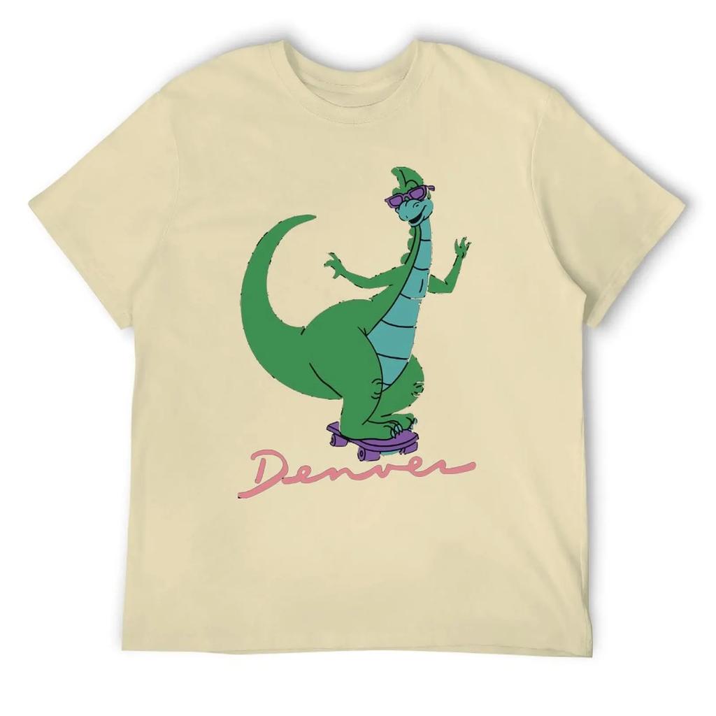 Денвер Последний Динозавр Коврик для Мыши Для Футболки Харадзюку Спортивный Топ Футболка Забавный Графический Путешествие Графический Американский Размер