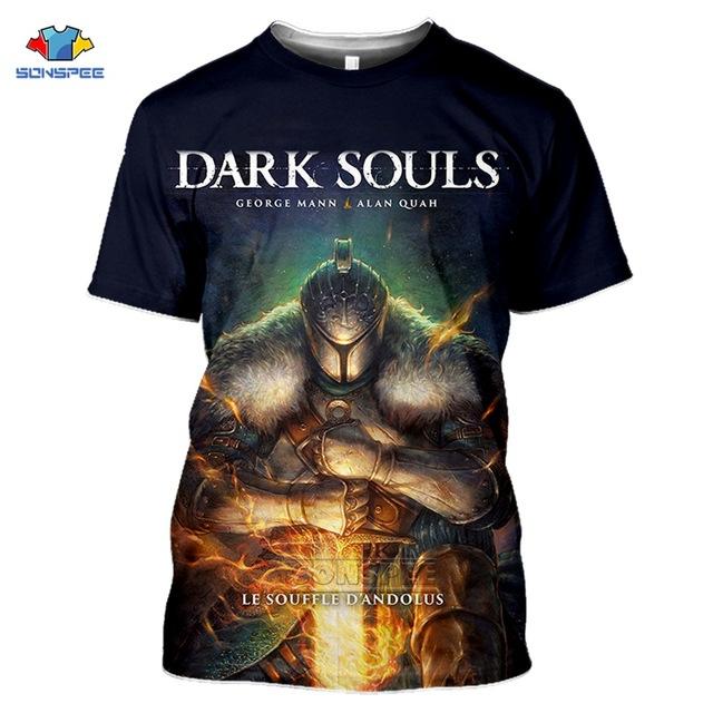 Летняя мужская футболка модная футболка с 3D принтом игра женская повседневная уличная одежда крутой спортивный топ