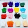 100CM Natural Ostrich Feather Trim Ribbon Crafts DIY Boho Wedding Dresses Sewing White Plume Tape Party Home Decoration