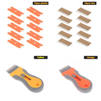 Наклейка на стекло автомобиля Чистый скребок Скребок Лезвие Клей Ракель Удалитель Очиститель