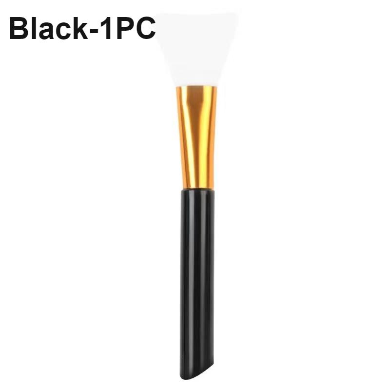 Силиконовая кисть для маски для лица Инструмент для ухода за кожей лица Мягкая кисть для нанесения глиняной пленки DIY Кисть для регулировки Наклонный хвостик Нанесение Инструменты для красоты лица