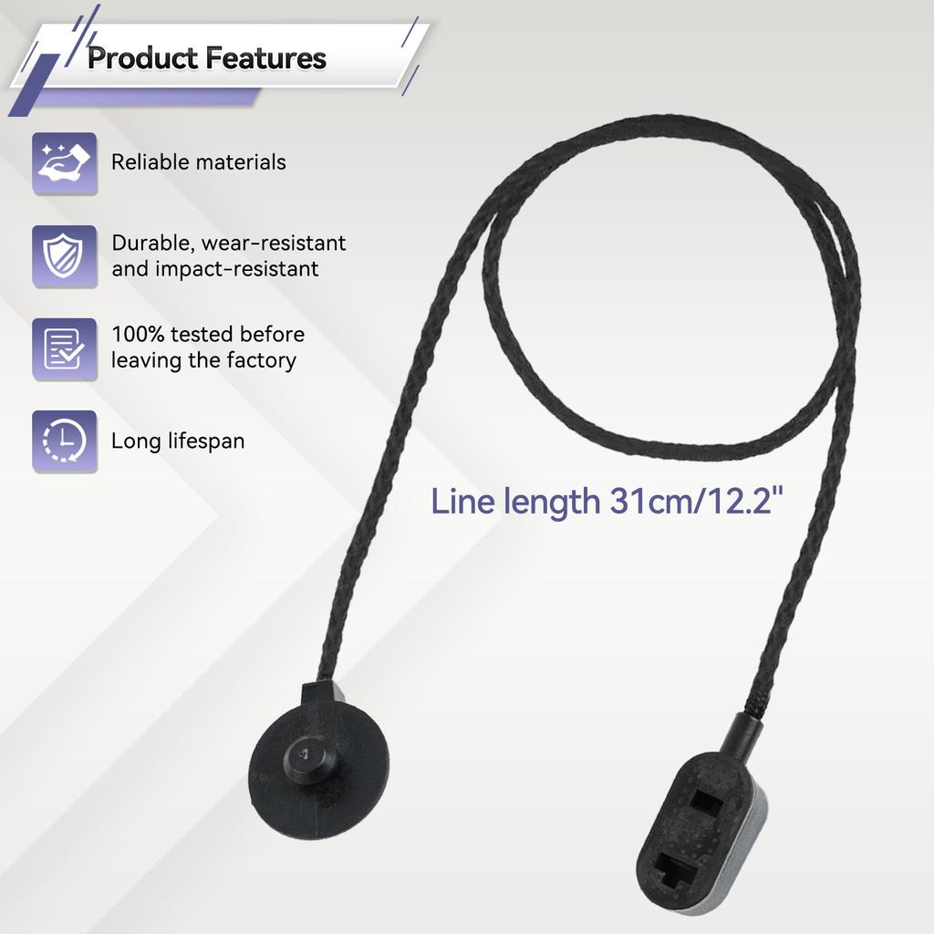 Parcel Luggage Shelf Load Cover String Trunk Cord Straps FOR Ford Fiesta 2017-2023 2423830 BOTH SIDE H1BB-A46664-AC Accessories