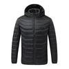 Winter Heating Cotton Jacket Intelligent Warmth Thermostat Hooded Standing Collar Cotton Jacket