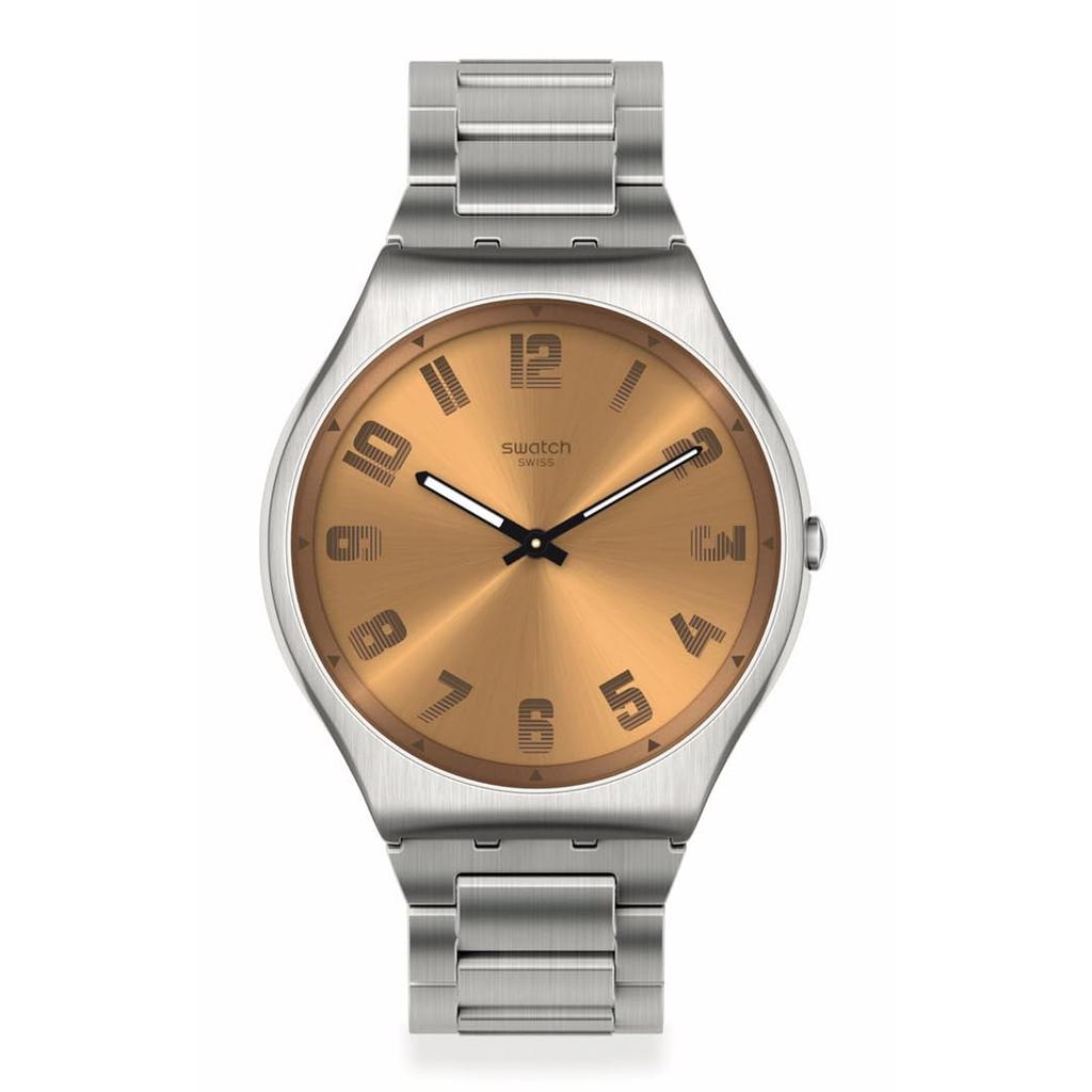 Swatch Skin Irony Bronze Watch, Gray, SS07S122G