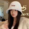 New Bucket Hat Women's Autumn and Winter Fashion Warm Knitted Basin Hat