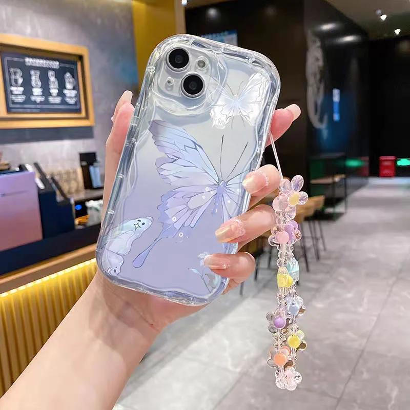 Чехол-подвеска с цветочной цепочкой для Infinix Hot 50 40i 30i 20i 20 4G 12 30 9 Play Note 40 Pro Zero 40 30 4G GT 20 Pro Smart 9 8