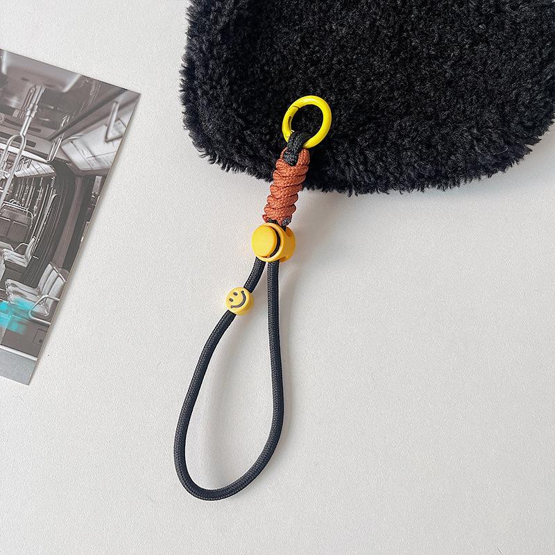 Fashion Keyring Creative Braided Lanyard Keychain For Phone Case Women Anti Lost Knot Rope Strap Car Key Chains Diy Accessories