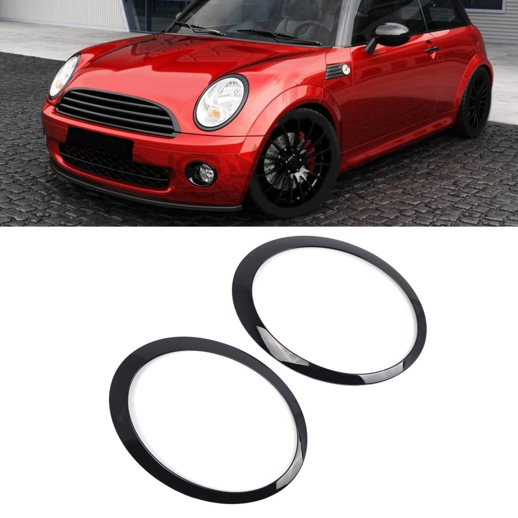 Промышленного класса левая правая накладки на фары замена автомобильные аксессуары простая установка для Mini Cooper R50 R52