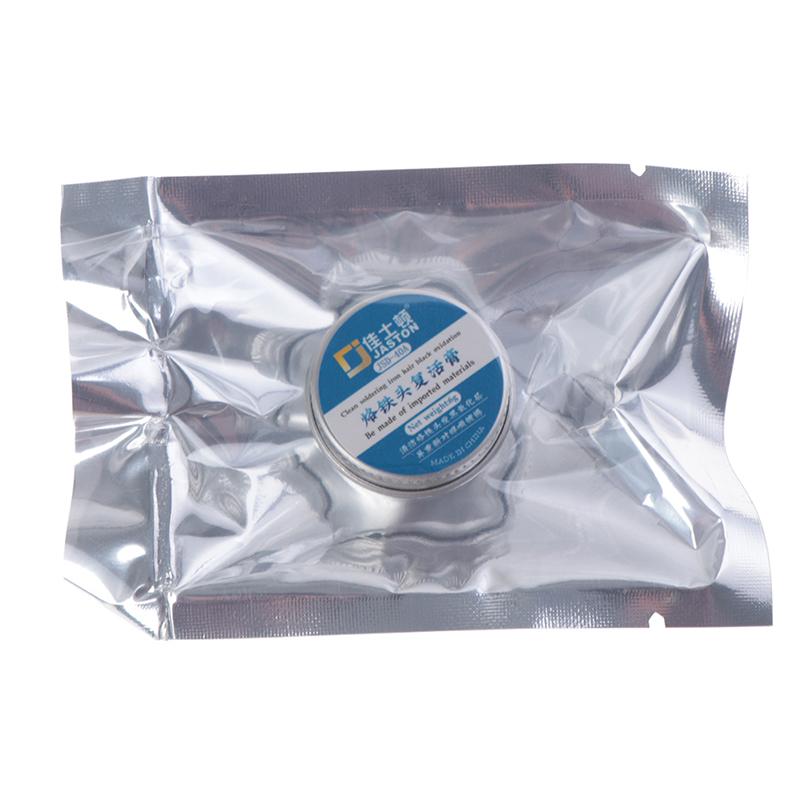 Освежающий крем для жала паяльника, чистая паста для железного жала, черная банка с антипригарным покрытием