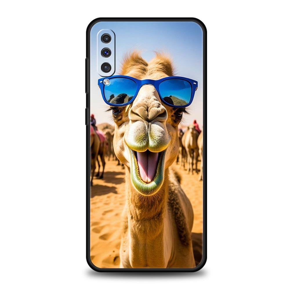 Animal Camel Phone Case for Samsung Galaxy A56 A54 A42 A36 A34 A26 A24 A16 A14 A12 A06 A50 A52 A10 5G Soft TPU Shell Fundas Bags
