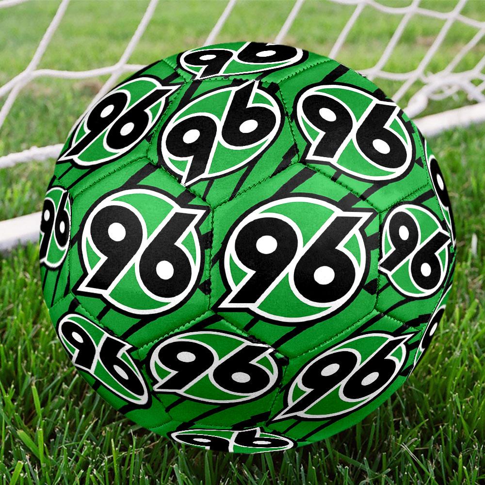 Hannover 96 Football Print Size 5 Soccer Ball, Standard Match Football for Sports Game and Team Practice, Ideal Gift for Soccer Fans