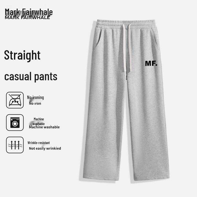 Mark Fairwhale Men's Straight-Leg Casual Pants