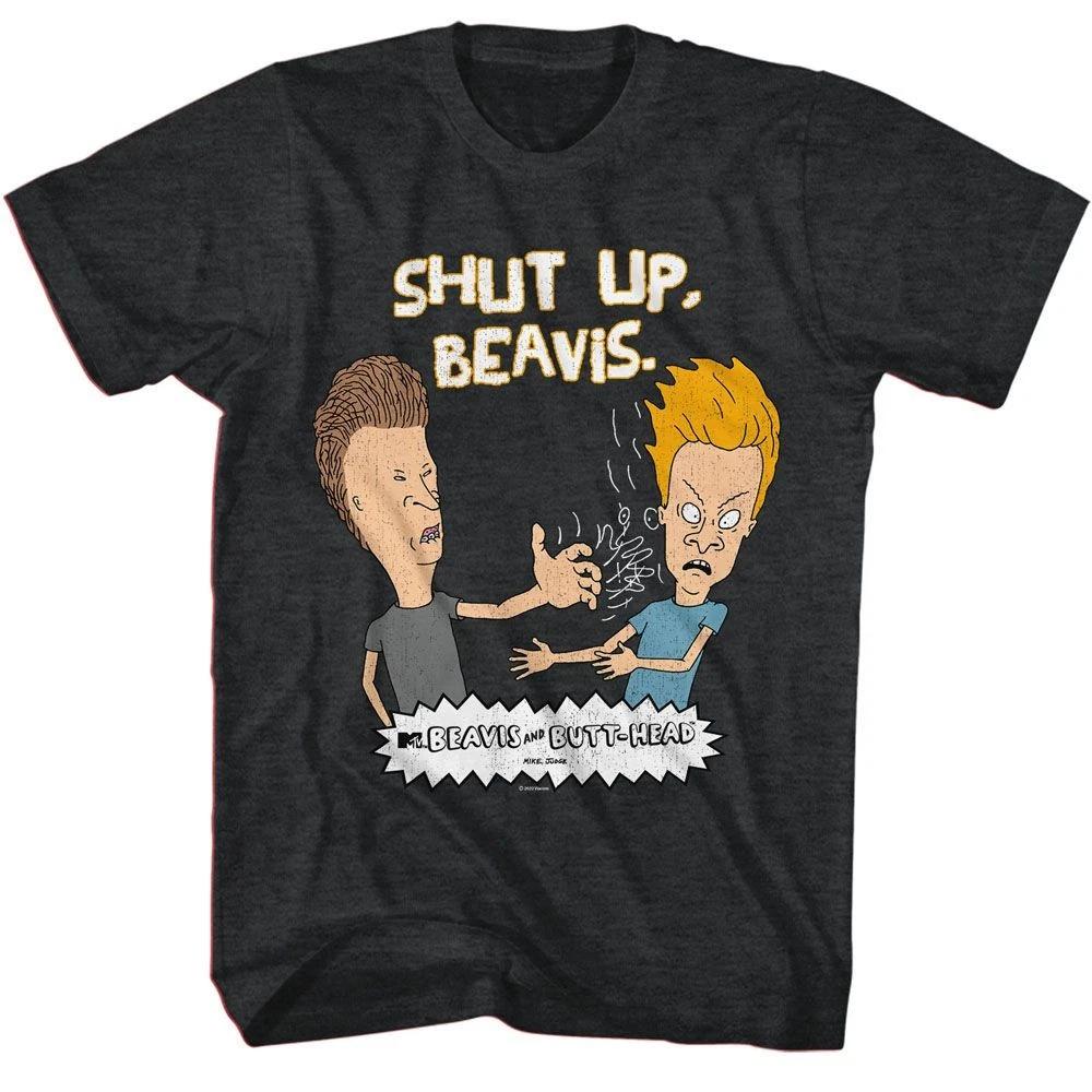 Beavis And Butthead - Shut Up Beavis - Short Sleeve - Heather - - Children's T-shirt