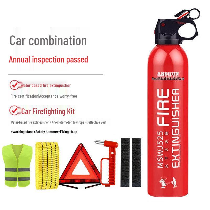 Огнетушитель порошковый 4 кг - Портативный для магазина, торговой точки и домашнего использования (Доступно в 1/2/3/4/5/8 кг)