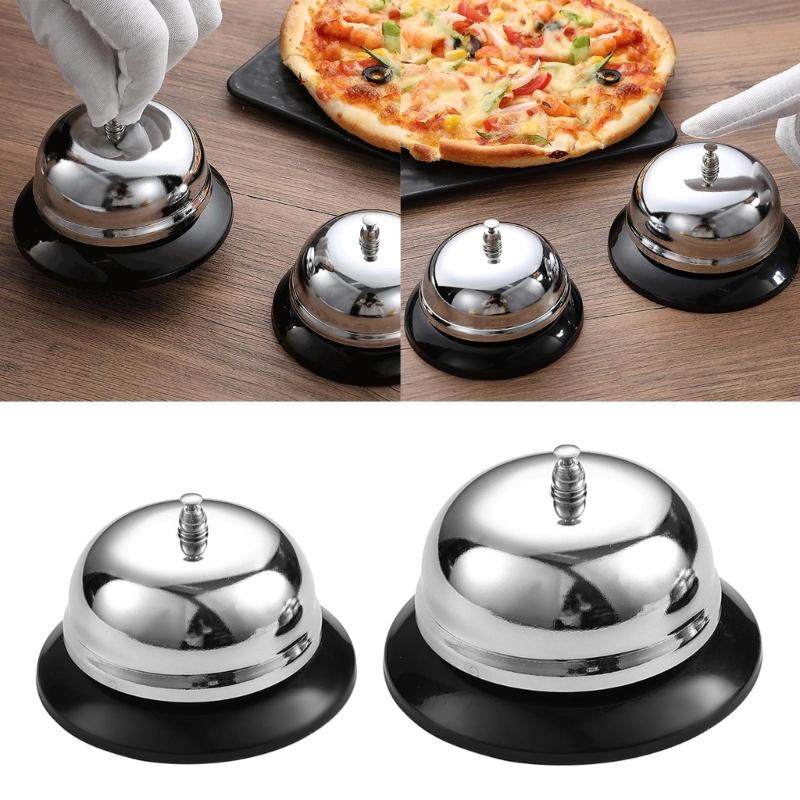 Front Desk Bells Restaurant Reception Desk Bells Classroom Bells Ringer Attention Bells for Customer Student Schools