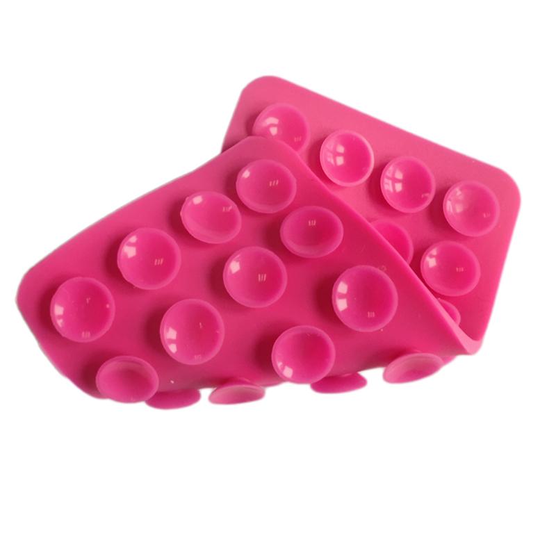 1 шт. клейкая присоска с подложкой для фиксированной подкладки, двухсторонняя силиконовая присоска для крепления мобильного телефона, присоска