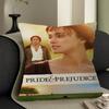 P-Pride & P-Prejudice 45*45см Наволочка Декоративная Наволочка Для Подушки Диванная Наволочка Для Подушки Дивана